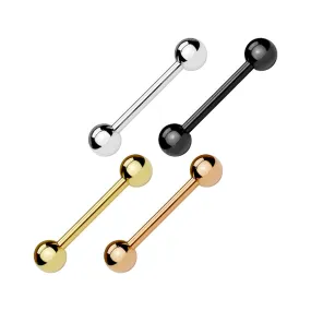 4 Pcs Value Pack Mixed IP Color Over 316L Surgical Steel WildKlass Barbells