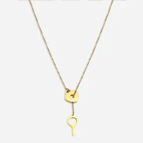 Allyson Lock & Key Necklace