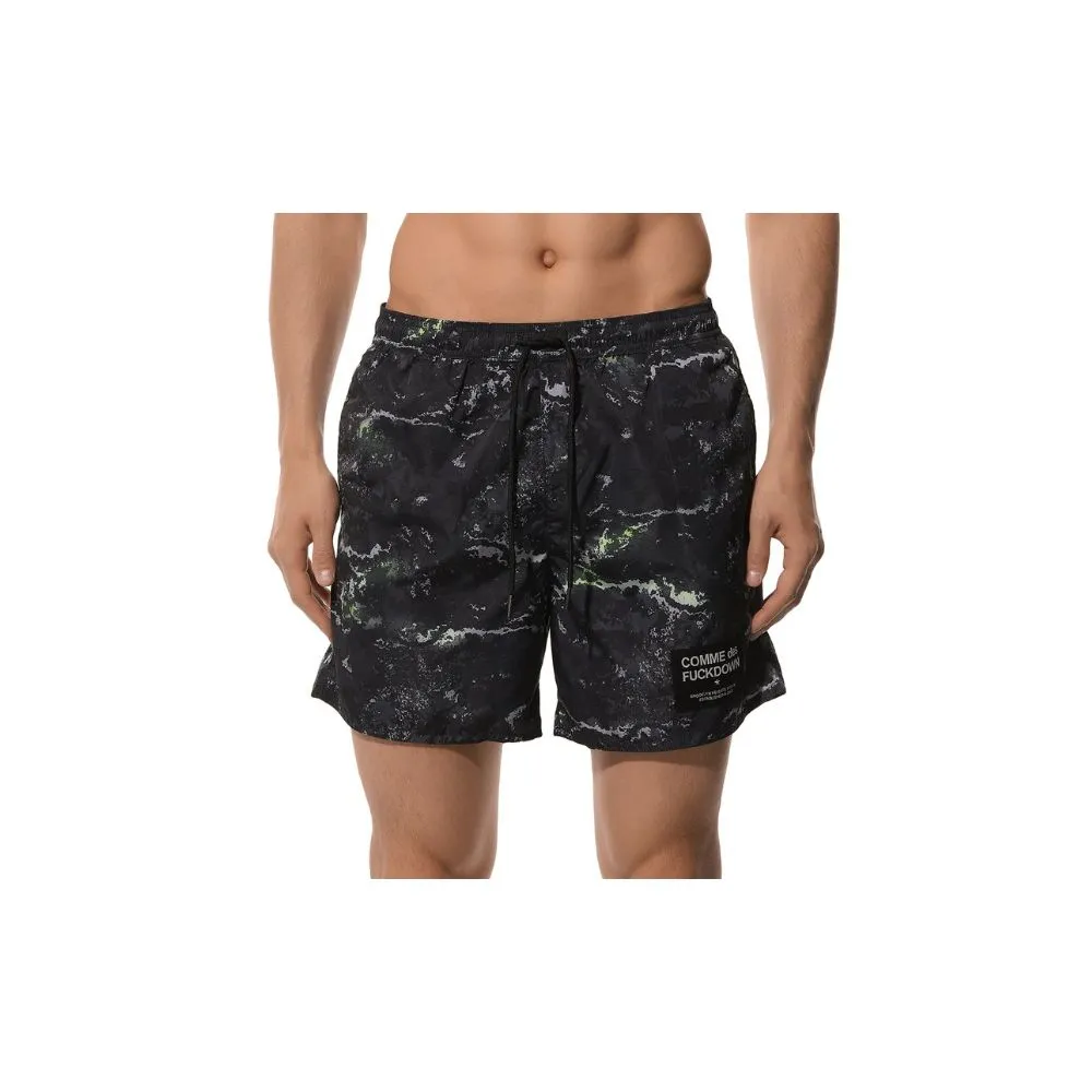 Comme Des Fuckdown Army Polyester Men's Swimwear