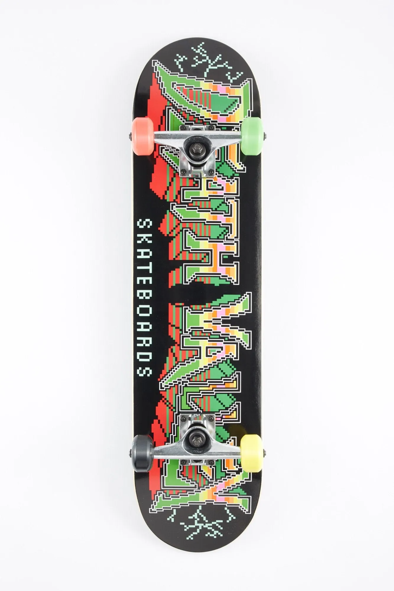 Death Valley 8-Bit Rasta 7.75 Skateboard