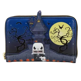 Funko Pop! by Loungefly Disney Nightmare Before Christmas Jack Skellington Zip-Around Wallet