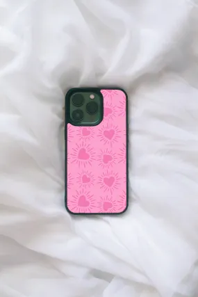 Happy Hearts iPhone Case