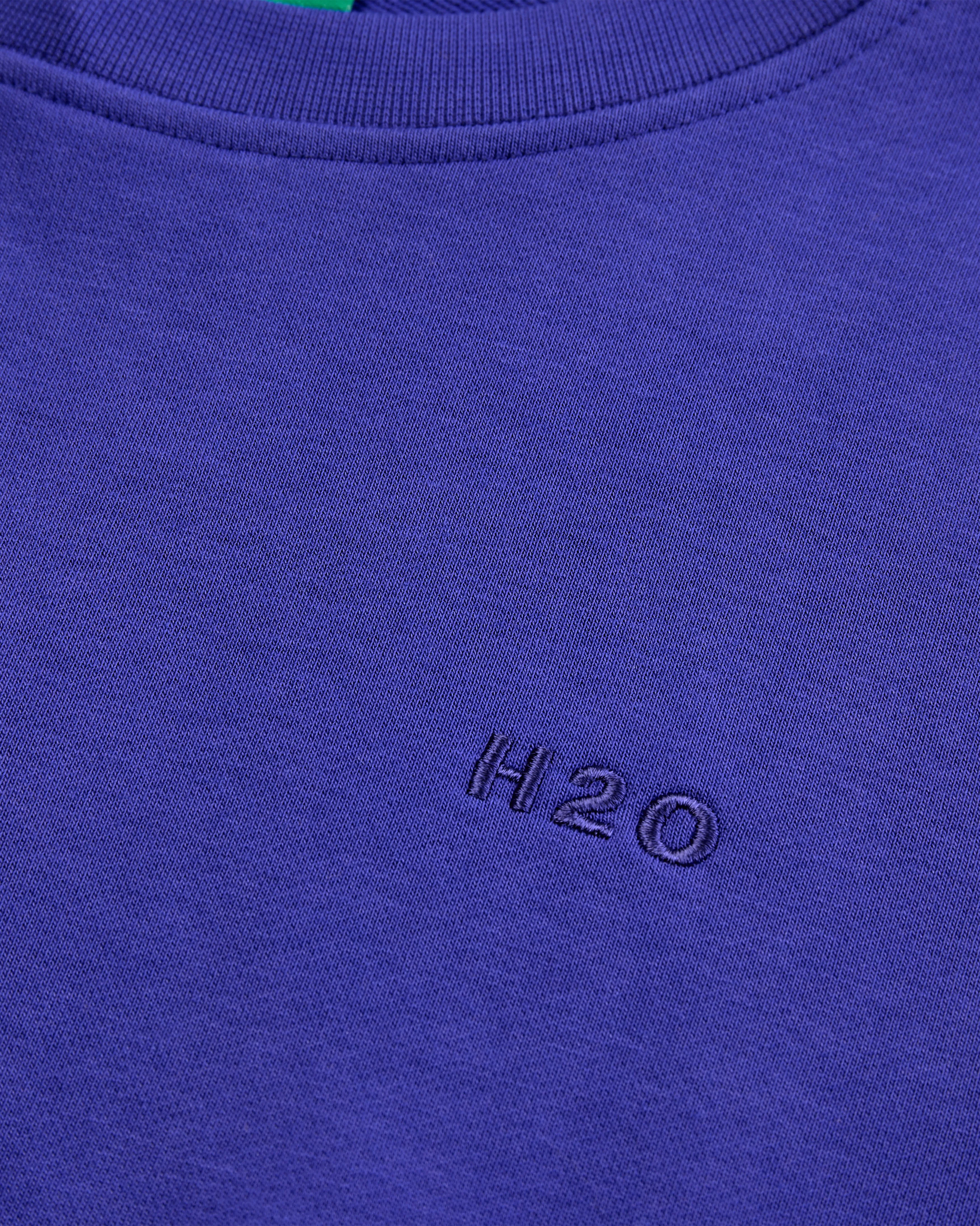 Happy Organic Sweatshirt - Deep Purple