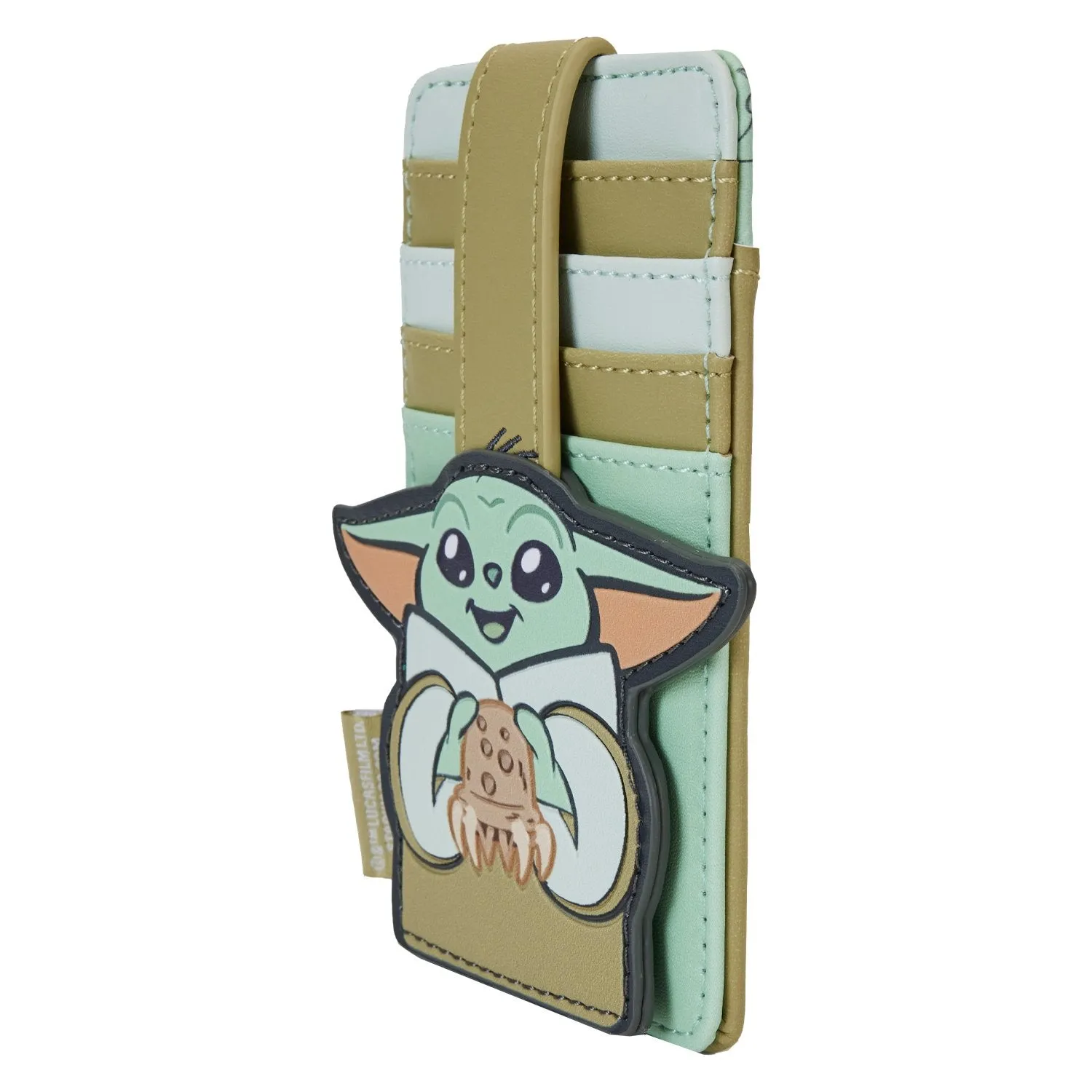 Loungefly Star Wars The Mandalorian Grogu and Crabbies Card Holder