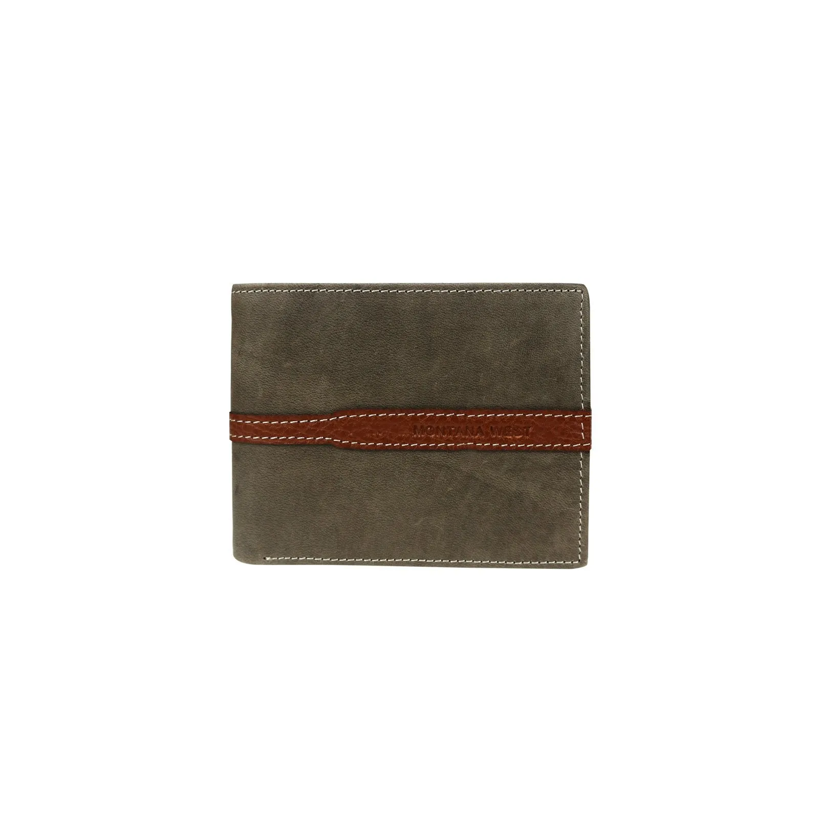 Montana West Genuine Leather Men's Wallet