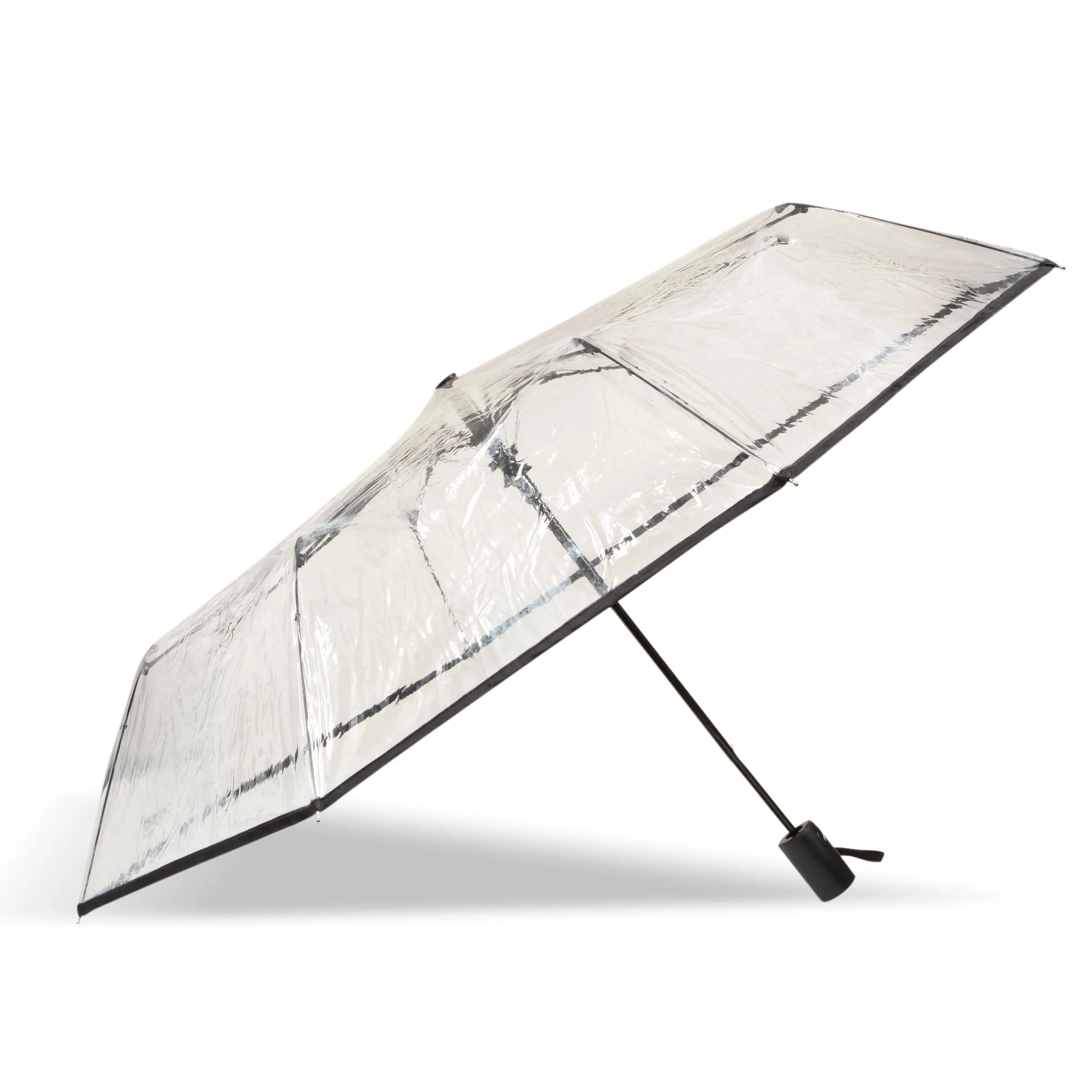 Parapluie Transparent PVC/Noir