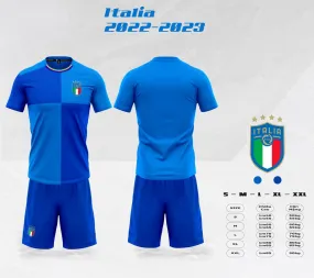 Quần áo bóng đá đội tuyển ý Italia 2023-24 thun lạnh Sao Viêt